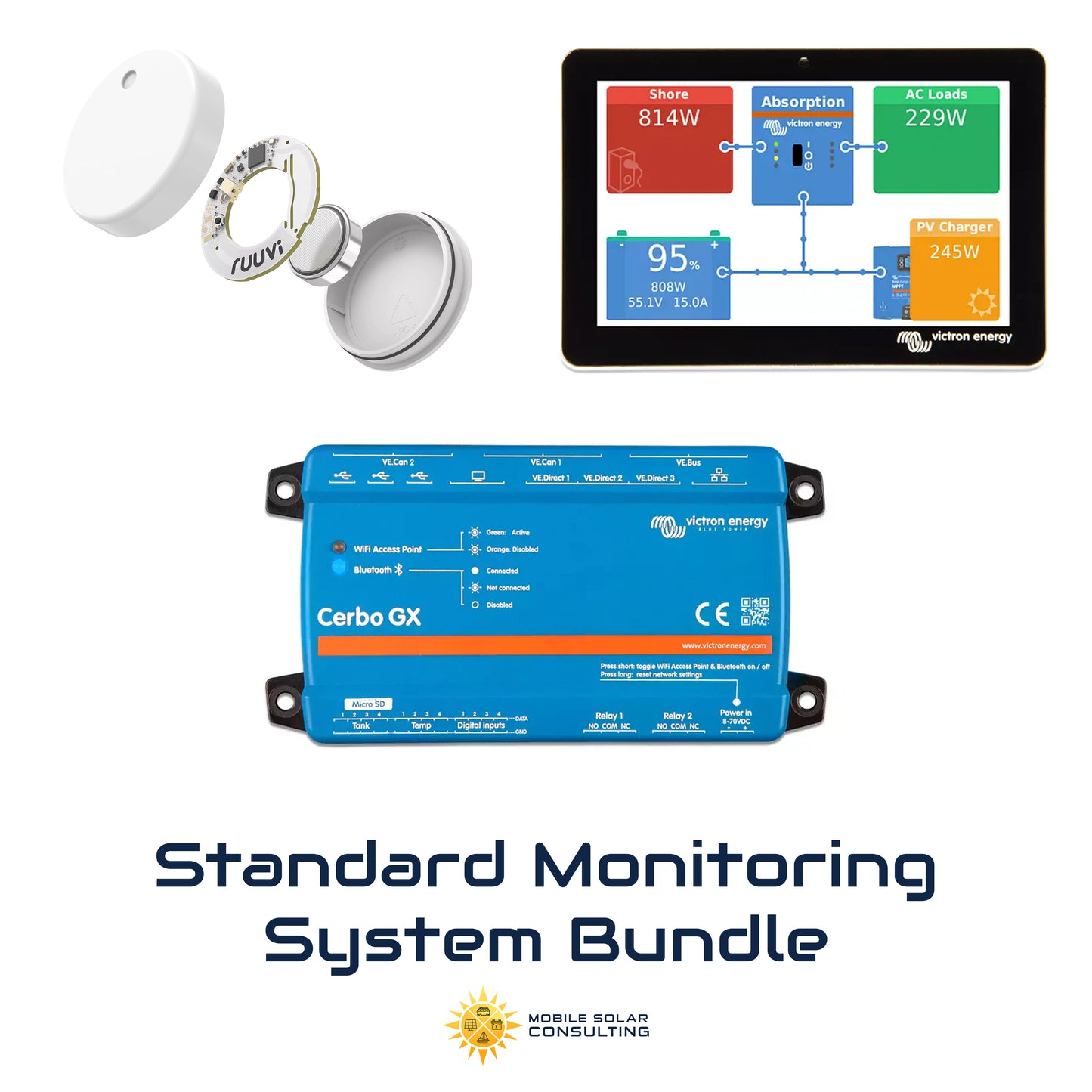 Victron Monitoring System Bundle - Standard