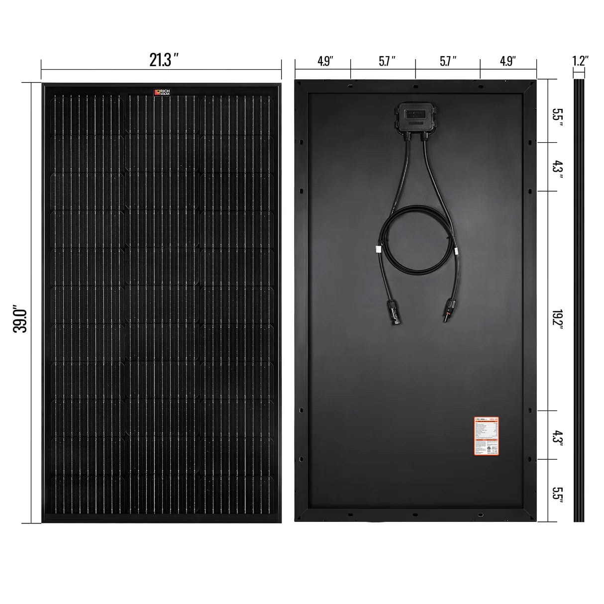 MEGA 100 | 100 Watt Solar Panel