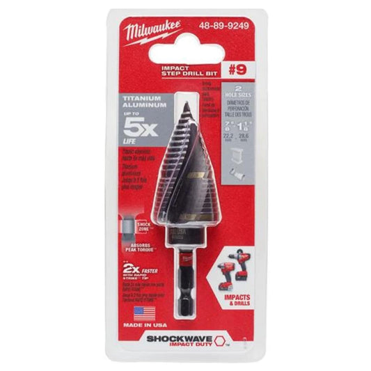 MILWAUKEE SHOCKWAVE Impact Duty Step Drill Bit