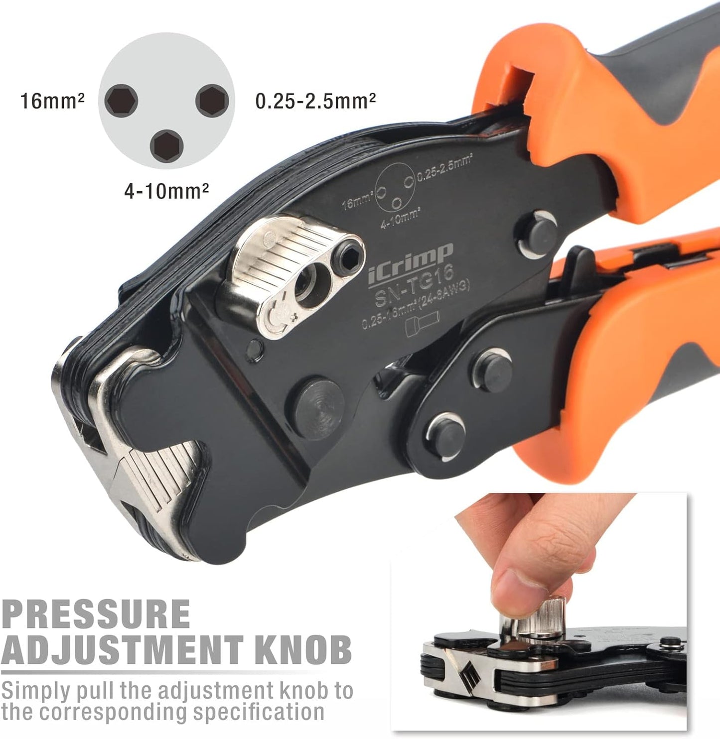 Square Ratchet Crimper