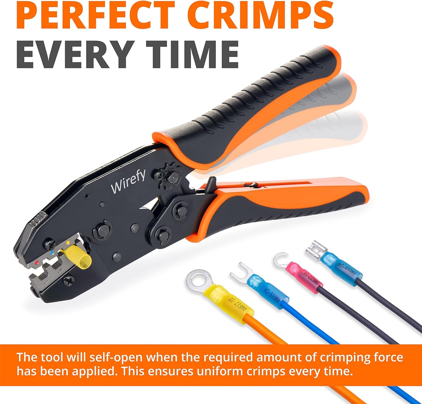 Crimping Tool For Heat Shrink Connectors