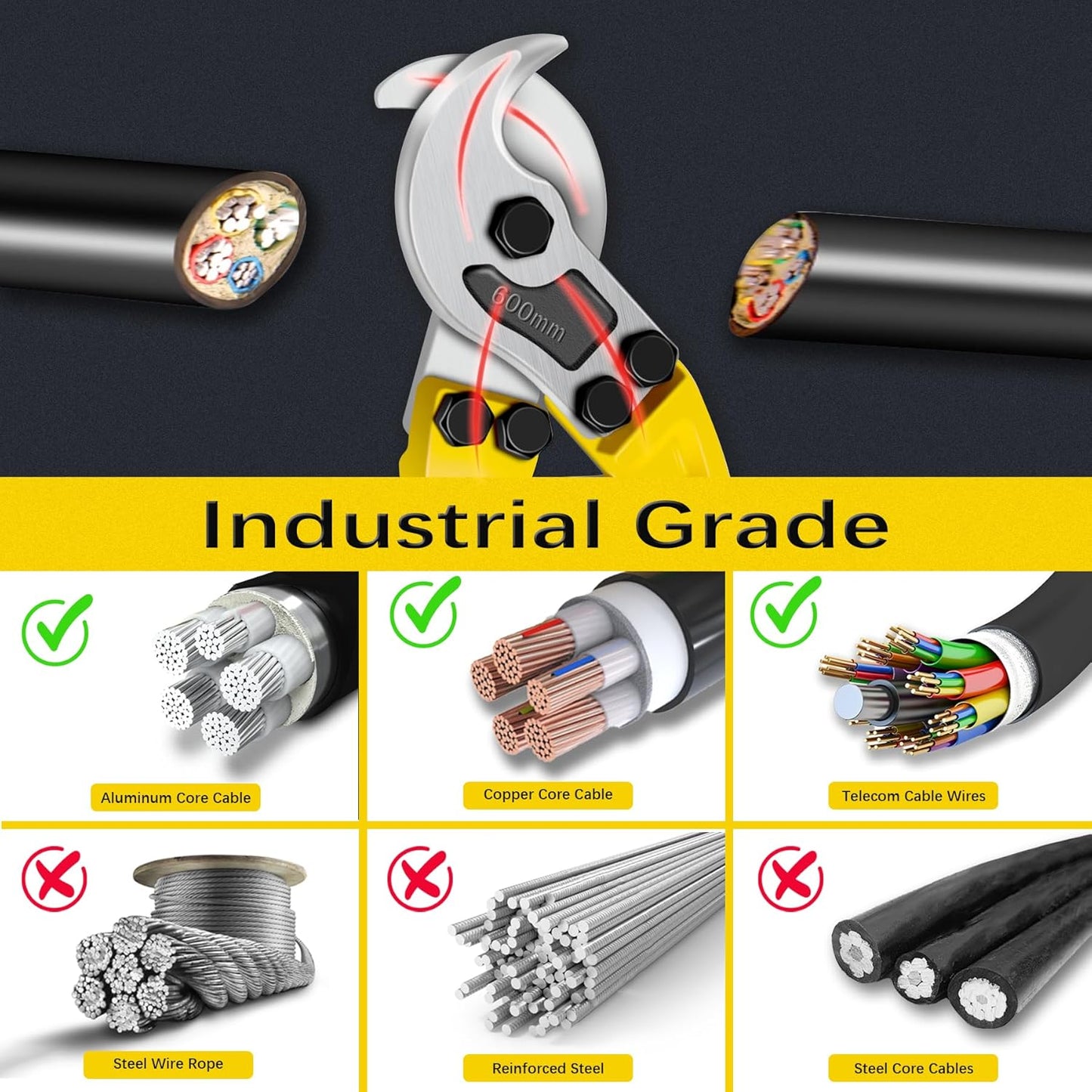 24 Inch Heavy Duty Cable Cutter