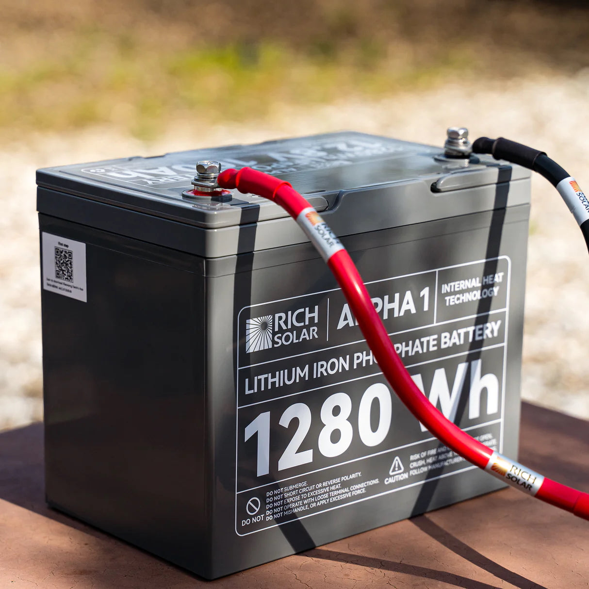 Rich Solar ALPHA 1 12V 100Ah LiFePO4 Battery