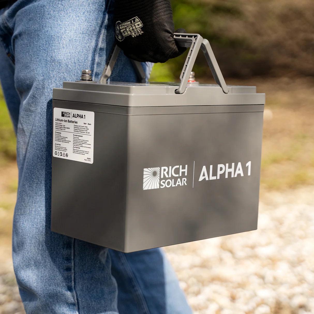 Rich Solar ALPHA 1 12V 100Ah LiFePO4 Battery