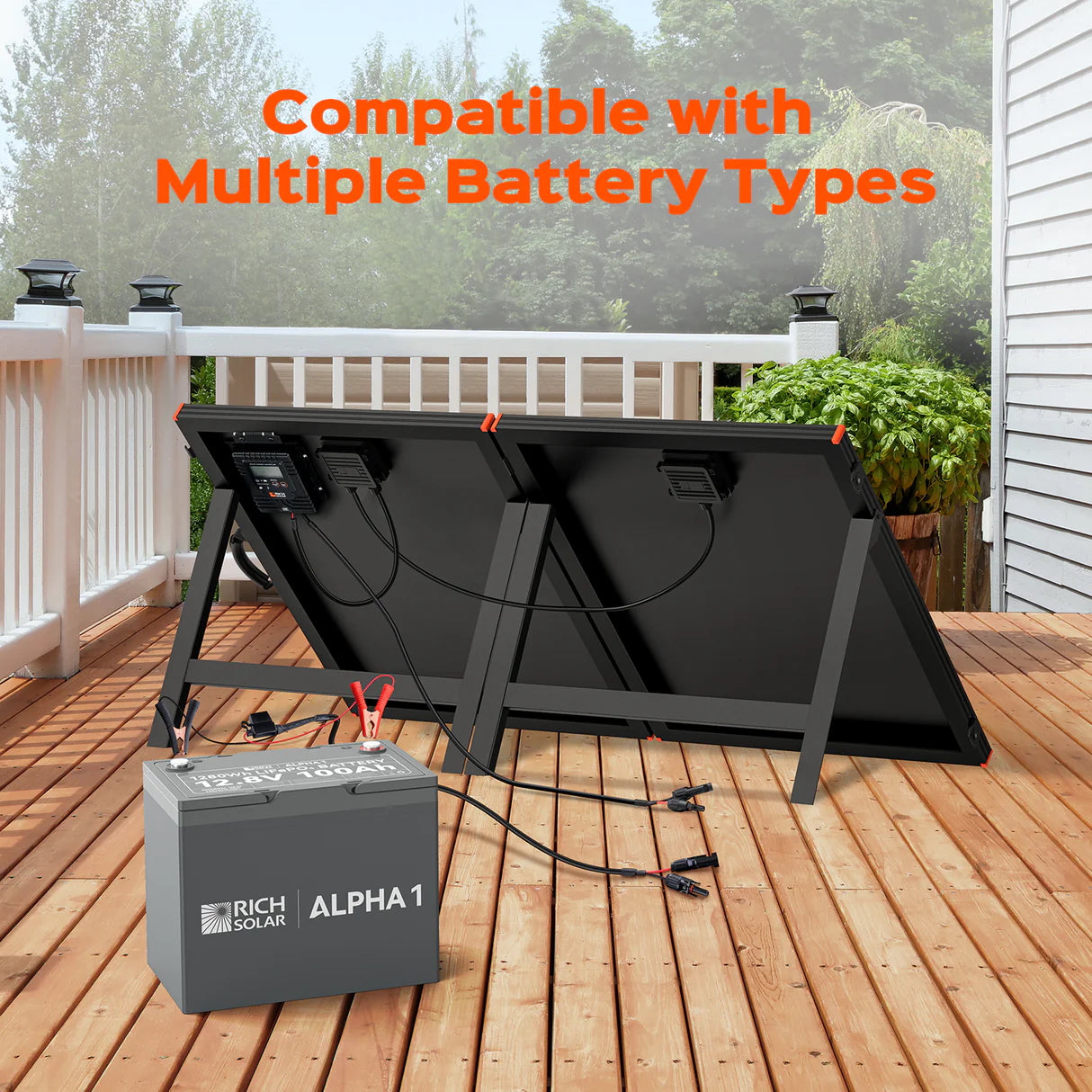 MEGA 200 Watt Portable Solar Panel Briefcase