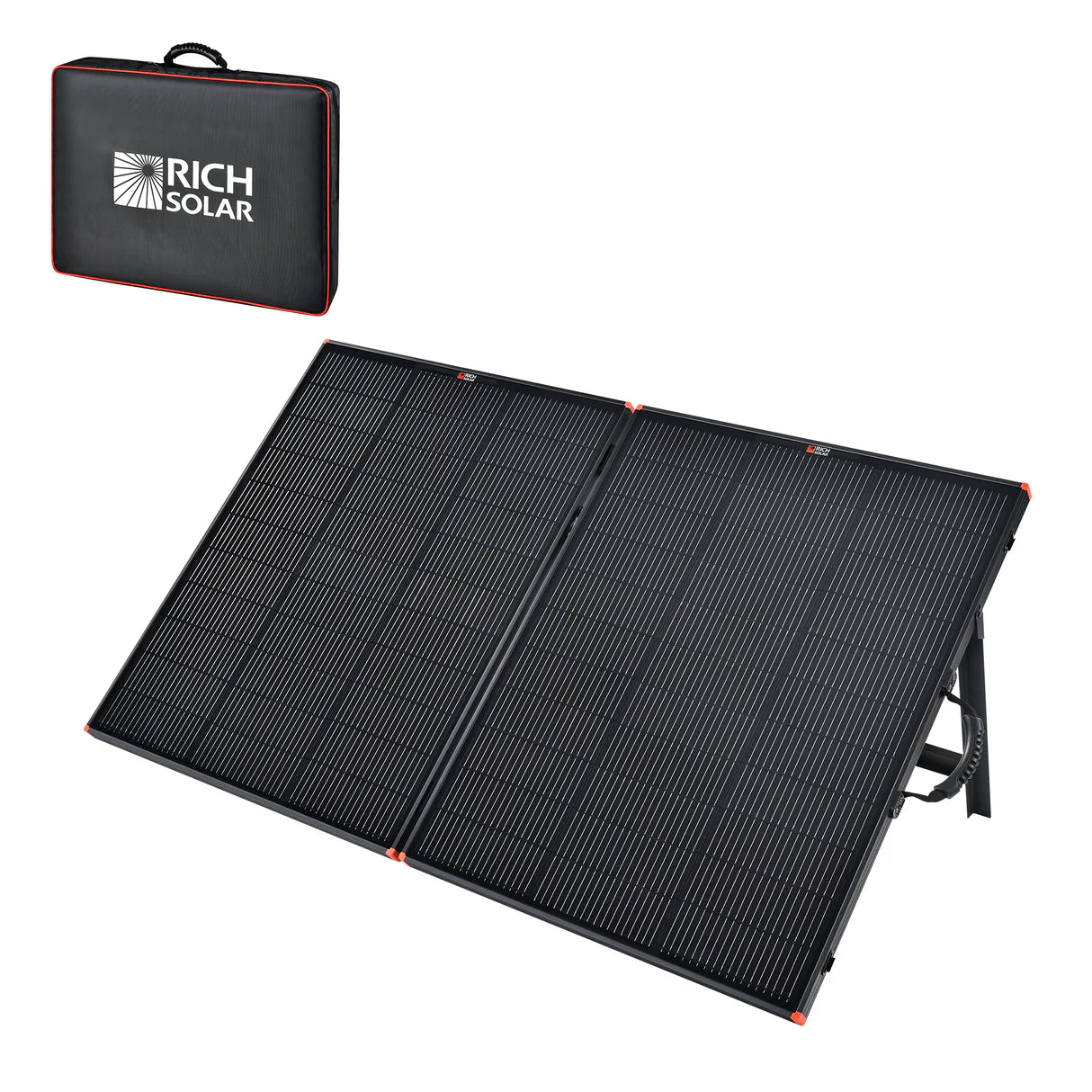 MEGA 200 Watt Portable Solar Panel Briefcase