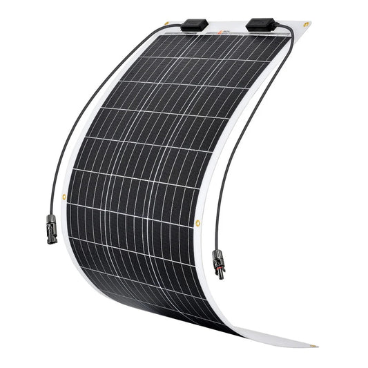 MEGA 100 FLEX | 100 Watt Flexible Solar Panel | Lightweight 12V Flexible Solar Panel