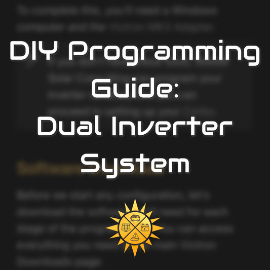 DIY Programming Guide - Dual Inverter System