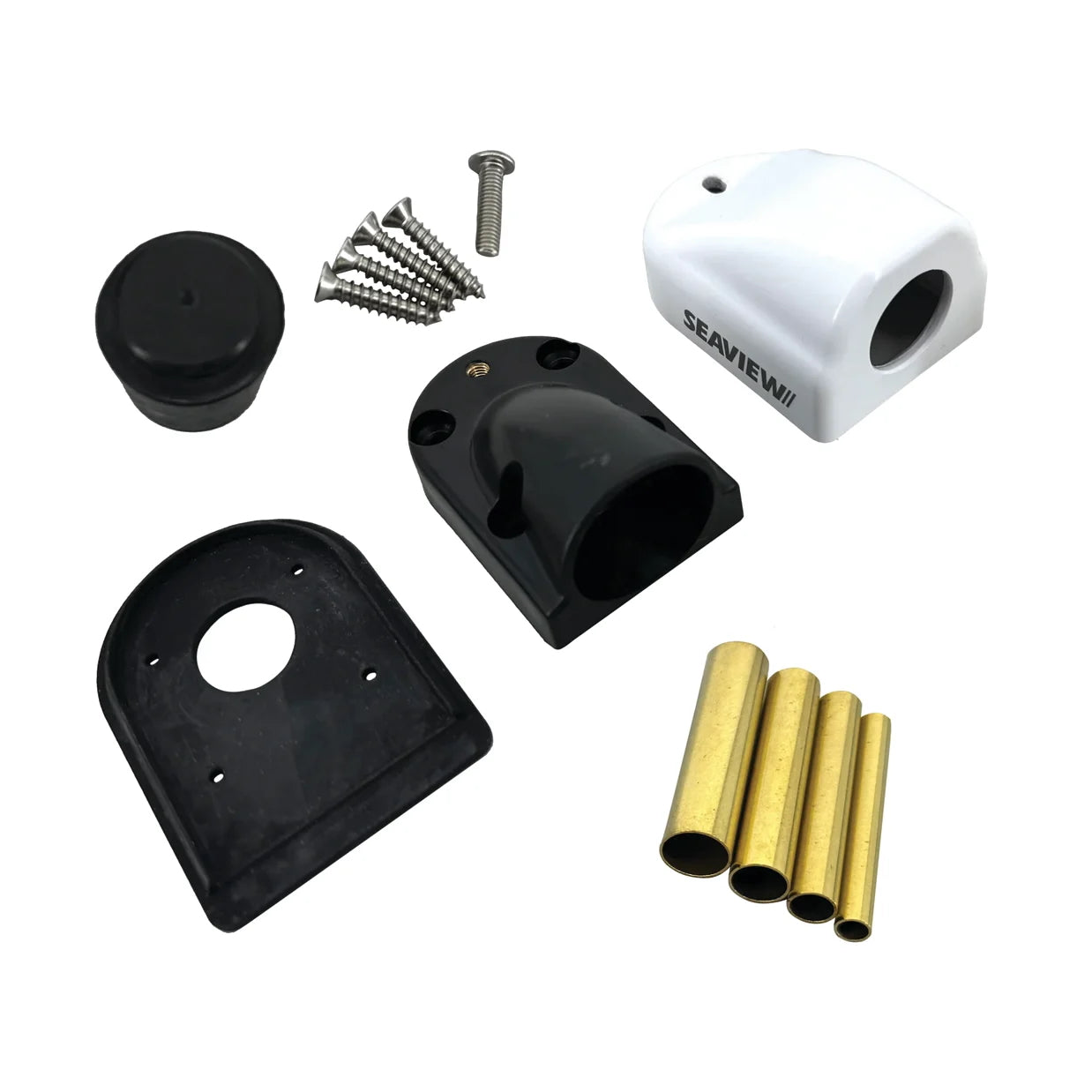 SeaView Horizontal 90º Cable Seals (White)